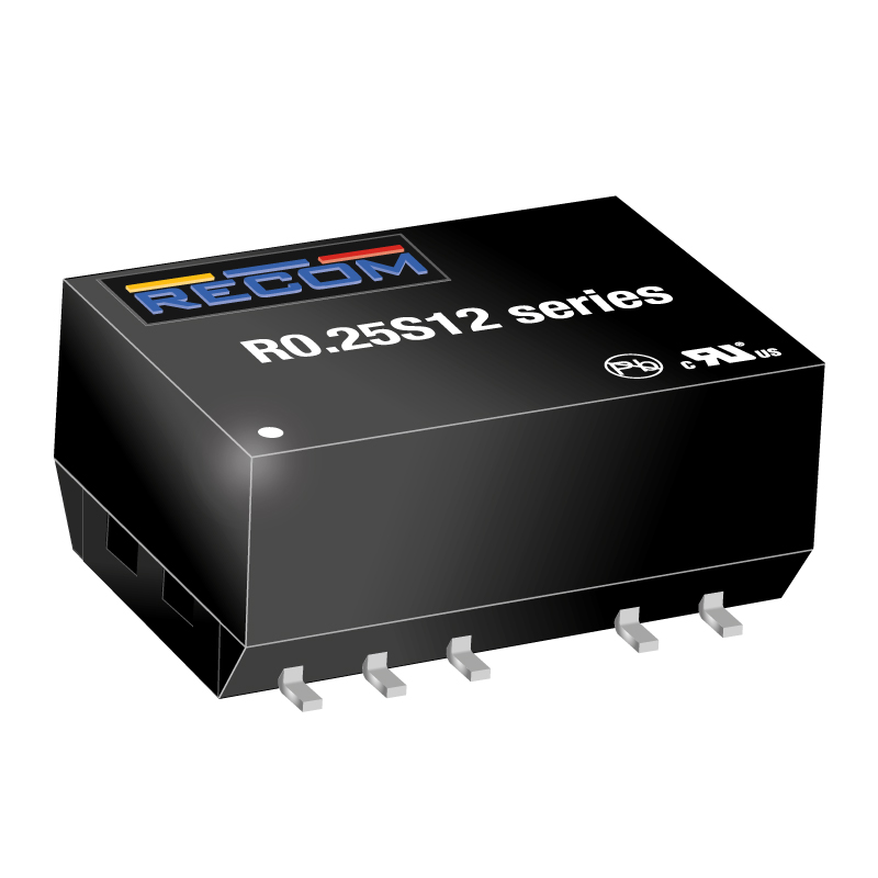 All Parts Power Products Voltage Converters, Inverters, Transformers DC-DC Converters R0.25S12-243.3/HP-R by Recom Power